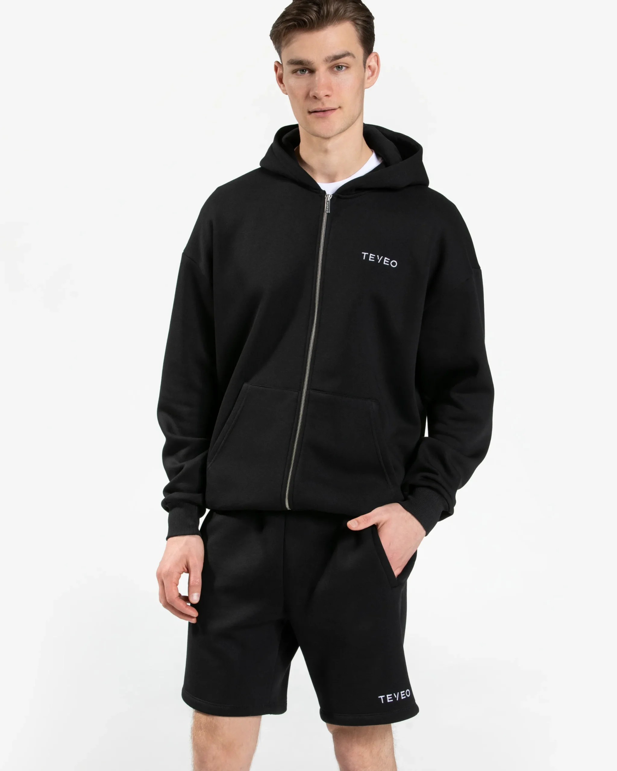 Discount Sweat à capuche zippé oversize Arrival « noir » Homme Sweats À Capuche Et Sweats Zippés