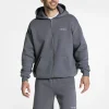Clearance Sweat à capuche zippé oversize Arrival « graphite » Homme Sweats À Capuche Et Sweats Zippés