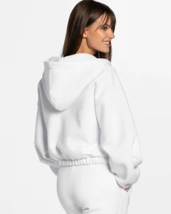 Best Sweat à capuche zippé oversize Iconic « blanc » Femme Sweats À Capuche Et Vestes De Sport