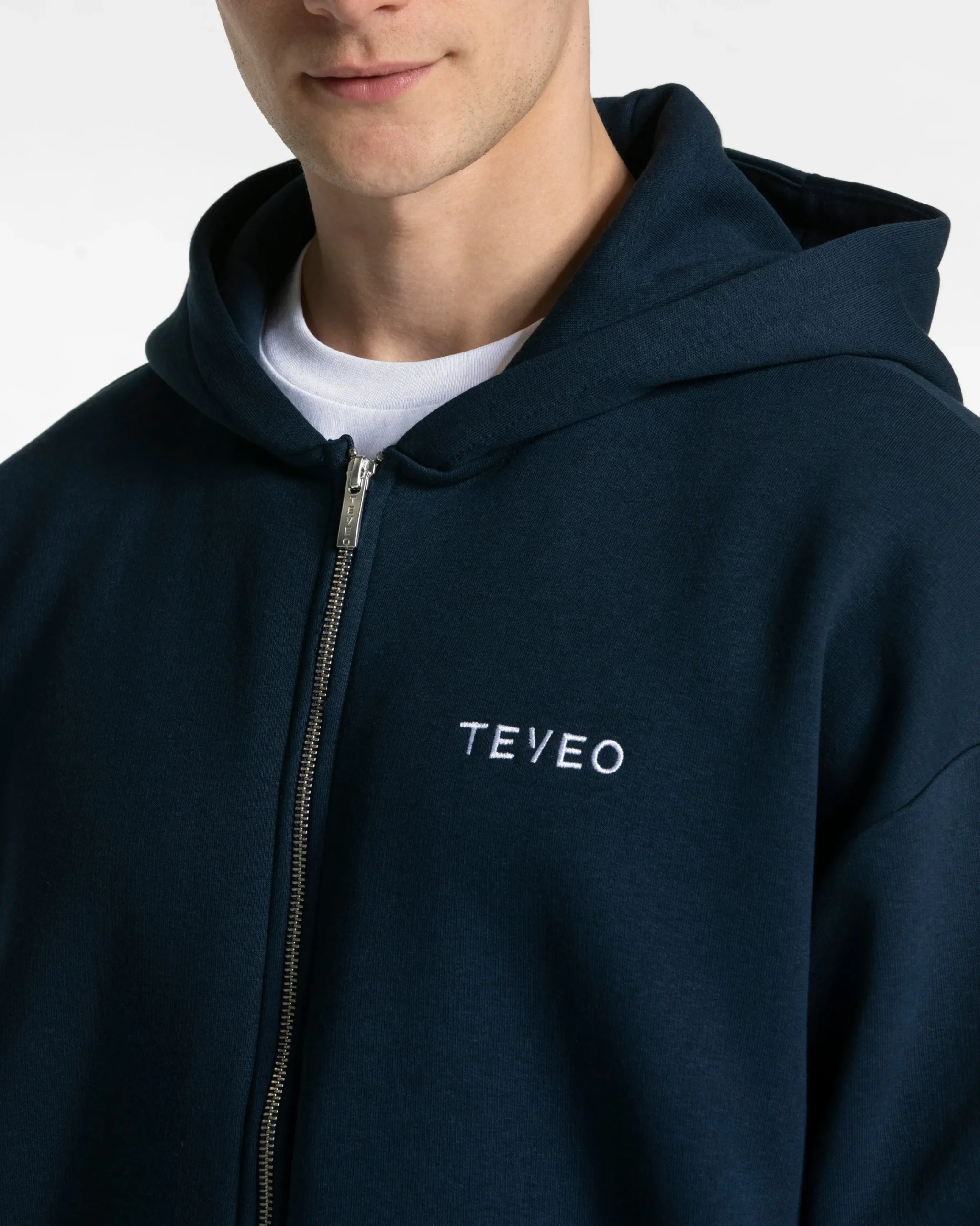 Clearance Sweat à capuche zippé oversize Arrival « bleu foncé » Homme Sweats À Capuche Et Sweats Zippés