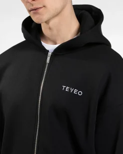 Discount Sweat à capuche zippé oversize Arrival « noir » Homme Sweats À Capuche Et Sweats Zippés
