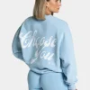 Fashion Sweat-shirt Acid oversize « bleu layette » Femme Sweats À Capuche Et Vestes De Sport