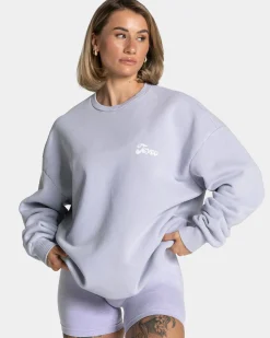 Best Sweat-shirt Acid oversize « lilas » Femme Sweats À Capuche Et Vestes De Sport