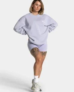 Best Sweat-shirt Acid oversize « lilas » Femme Sweats À Capuche Et Vestes De Sport