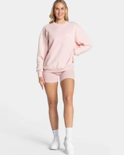 Best Sweat-shirt Acid Oversized « rose » Femme Sweats À Capuche Et Vestes De Sport