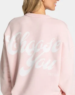 Best Sweat-shirt Acid Oversized « rose » Femme Sweats À Capuche Et Vestes De Sport