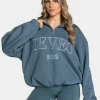 Best Sweat-shirt demi-zippé Femme « teal » Femme Sweats À Capuche Et Vestes De Sport