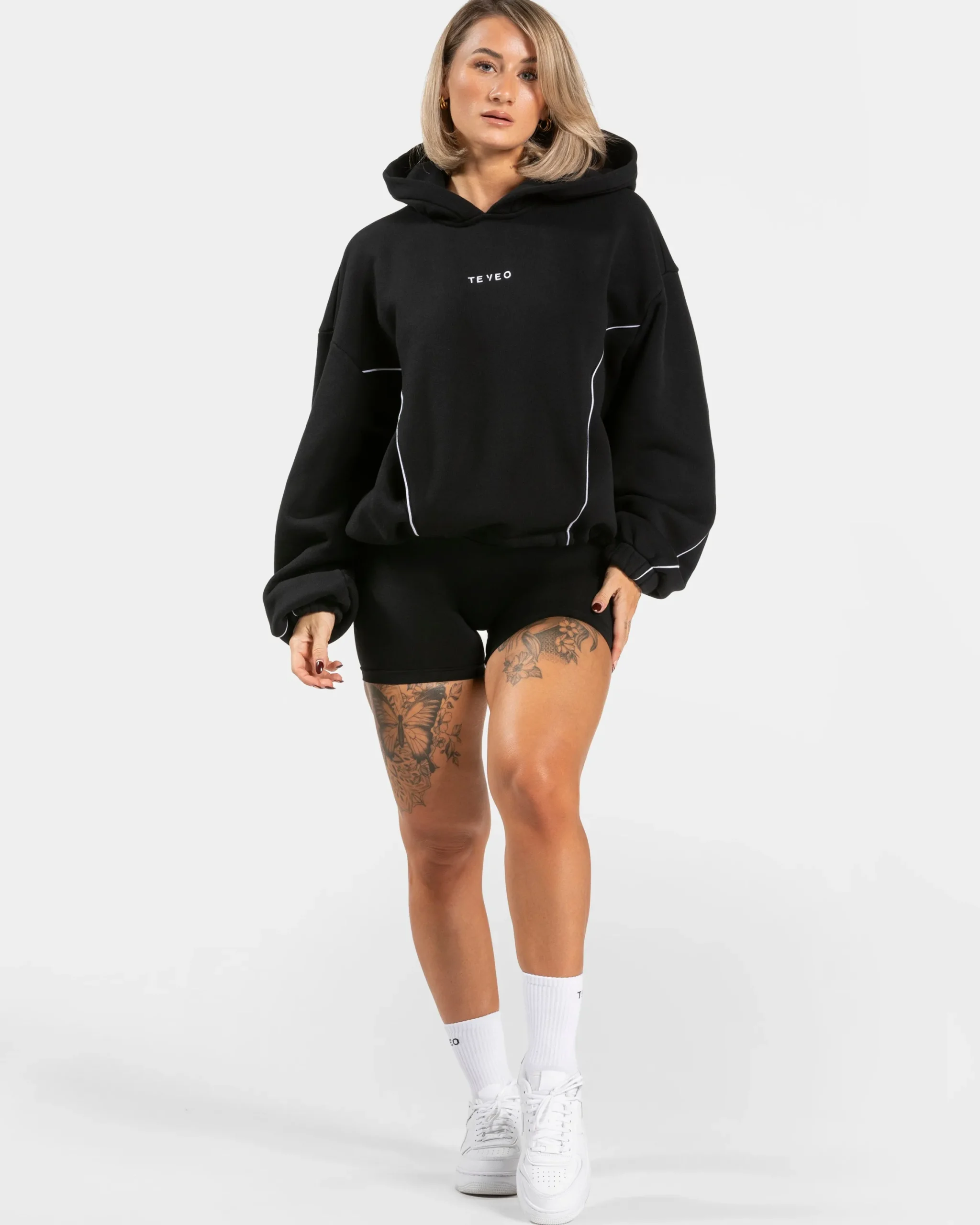 Fashion Sweat-shirt Ignite Hooded « noir » Femme Sweats À Capuche Et Vestes De Sport