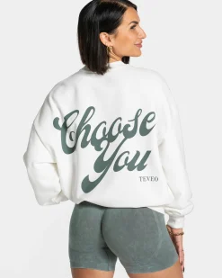 Online Sweat-shirt oversize Acid « Off White » Femme Sweats À Capuche Et Vestes De Sport