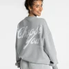 Hot Sweat-shirt oversize Acid « gris clair » Femme Sweats À Capuche Et Vestes De Sport