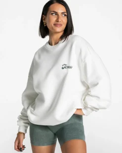 Online Sweat-shirt oversize Acid « Off White » Femme Sweats À Capuche Et Vestes De Sport