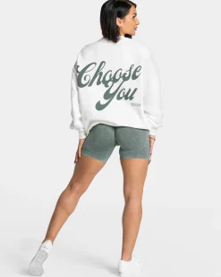 Online Sweat-shirt oversize Acid « Off White » Femme Sweats À Capuche Et Vestes De Sport