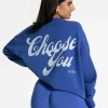 Outlet Sweat-shirt oversize Pure « bleu roi » Femme Sweats À Capuche Et Vestes De Sport