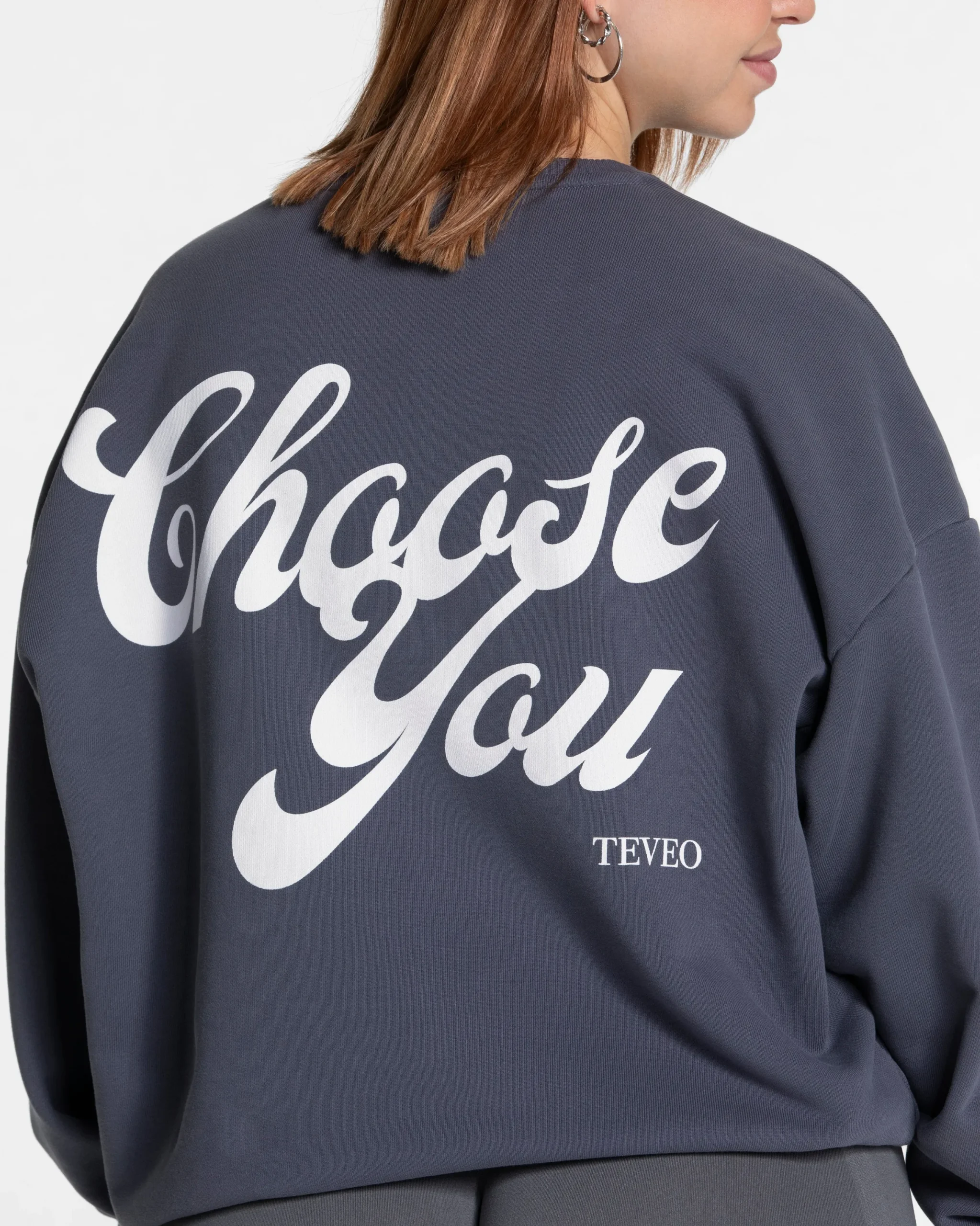 Clearance Sweat-shirt oversize Pure « Graphite » Femme Sweats À Capuche Et Vestes De Sport