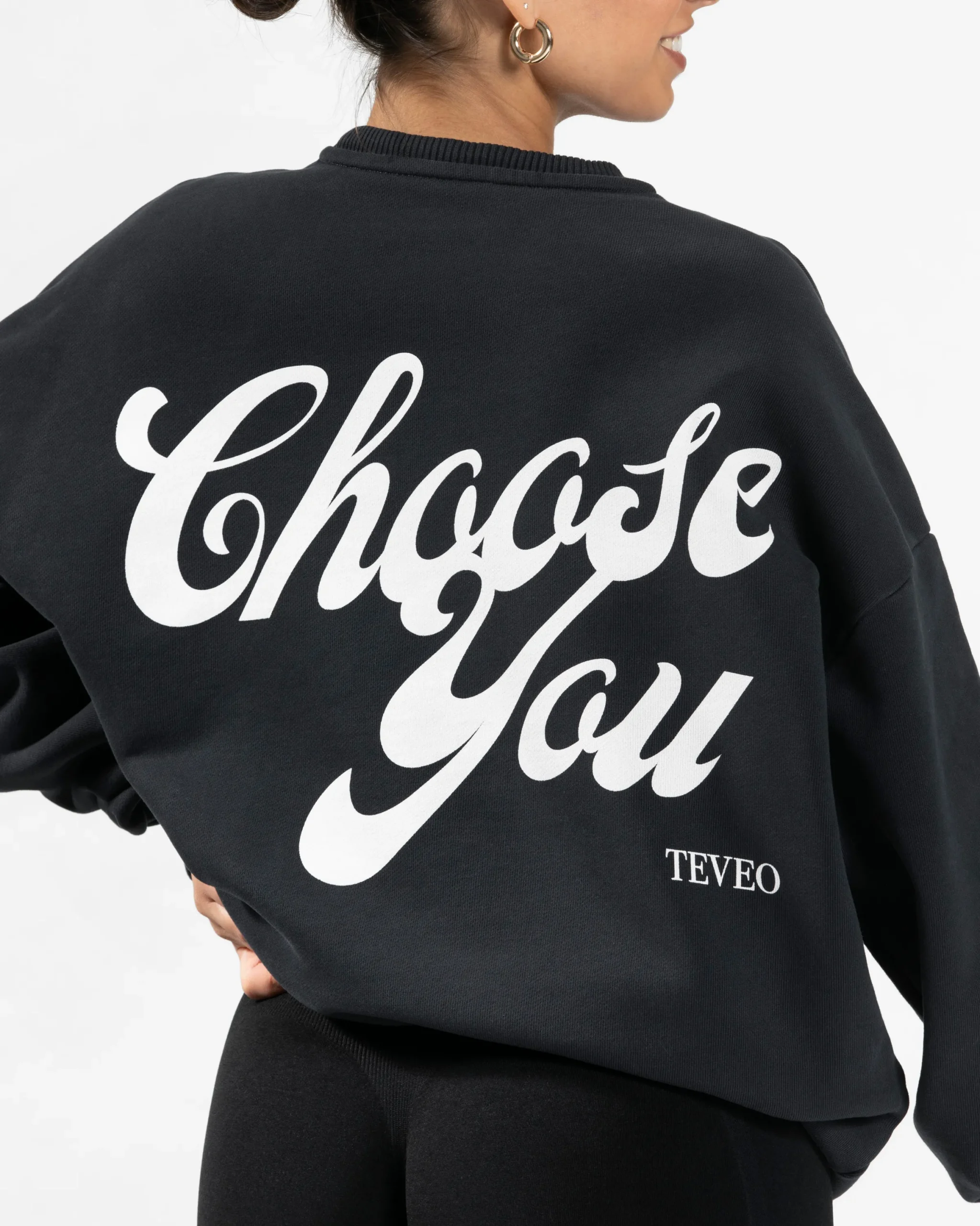 Clearance Sweat-shirt oversize Pure « noir » Femme Sweats À Capuche Et Vestes De Sport