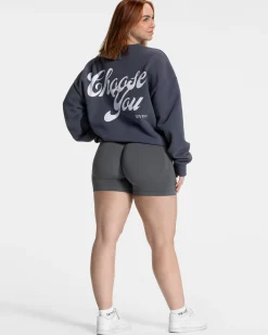 Clearance Sweat-shirt oversize Pure « Graphite » Femme Sweats À Capuche Et Vestes De Sport