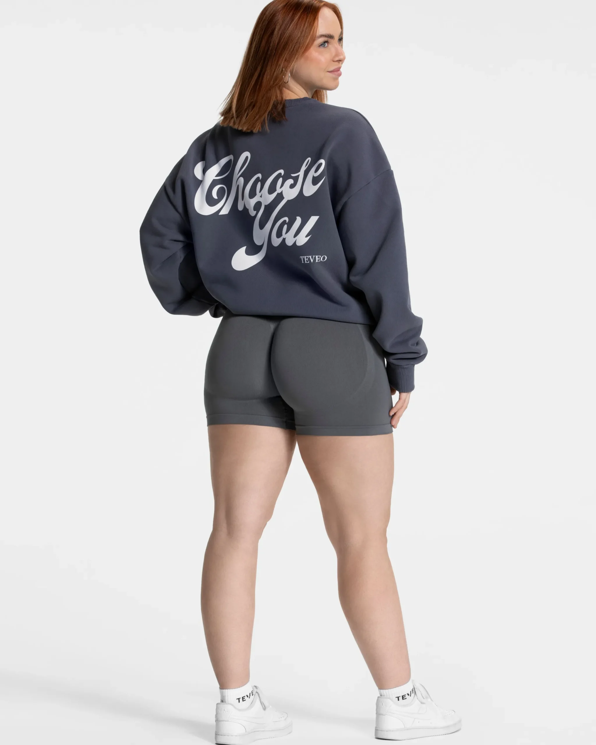 Clearance Sweat-shirt oversize Pure « Graphite » Femme Sweats À Capuche Et Vestes De Sport