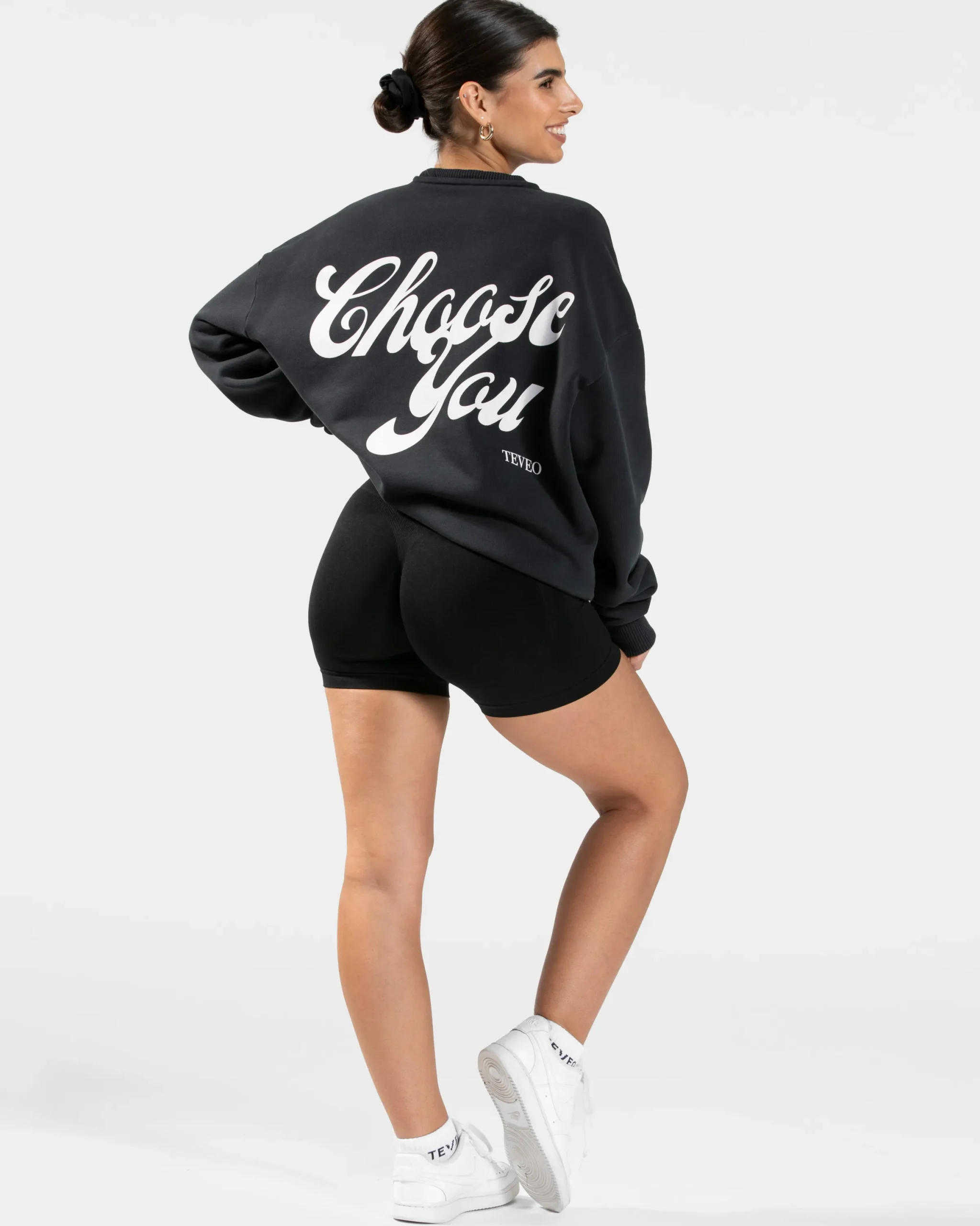 Clearance Sweat-shirt oversize Pure « noir » Femme Sweats À Capuche Et Vestes De Sport