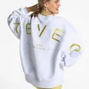 Fashion Sweat-shirt oversize Signature « Lime » Femme Sweats À Capuche Et Vestes De Sport