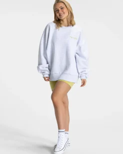 Fashion Sweat-shirt oversize Signature « Lime » Femme Sweats À Capuche Et Vestes De Sport