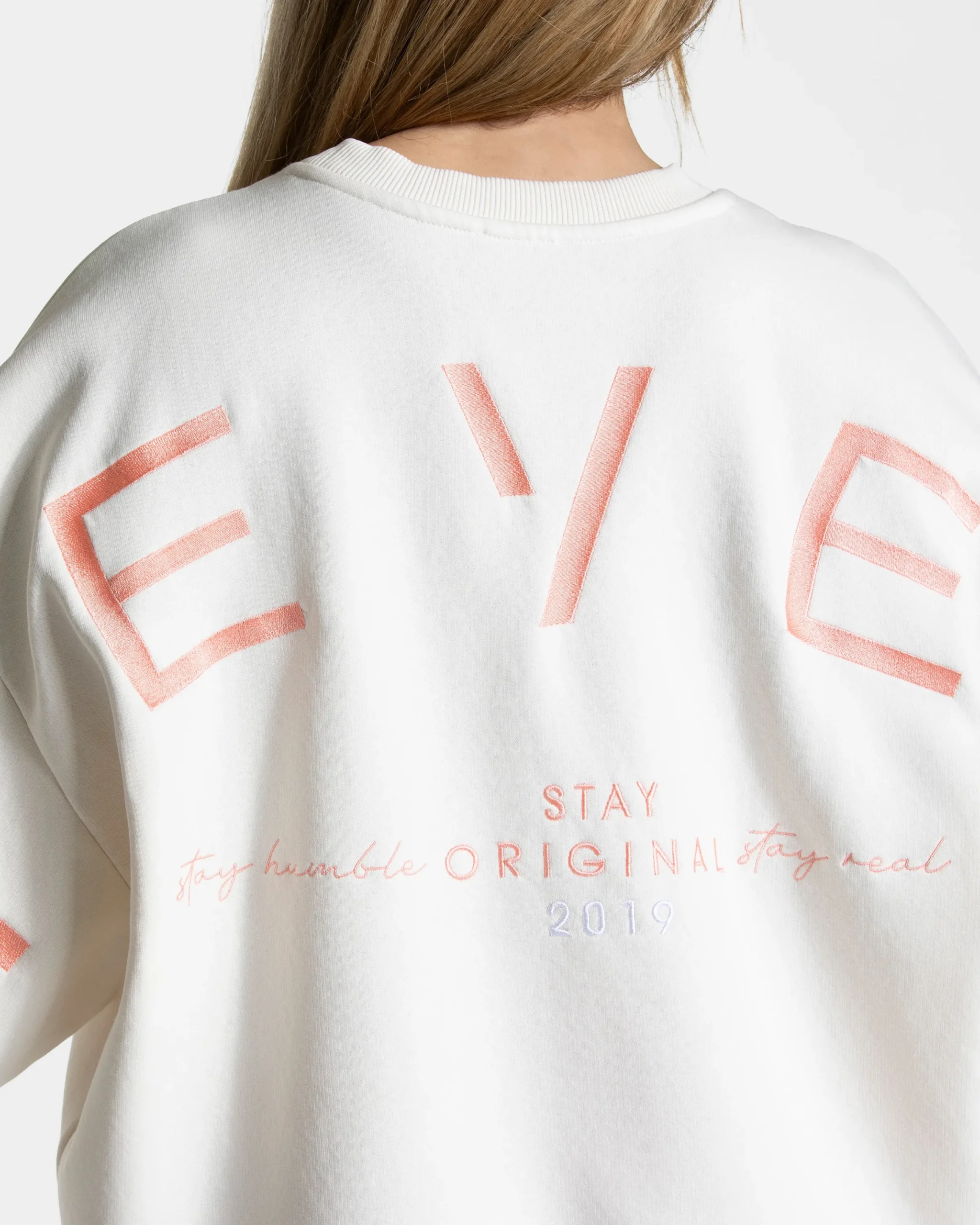 Clearance Sweat-shirt oversize Signature « Peach » Femme Sweats À Capuche Et Vestes De Sport
