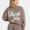 Clearance Sweat-shirt Pure Oversized « Moka » Femme Sweats À Capuche Et Vestes De Sport