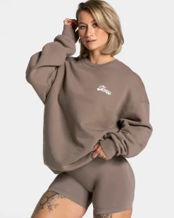 Clearance Sweat-shirt Pure Oversized « Moka » Femme Sweats À Capuche Et Vestes De Sport