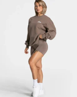 Clearance Sweat-shirt Pure Oversized « Moka » Femme Sweats À Capuche Et Vestes De Sport