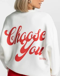 Outlet Sweat-shirt Pure Oversized « Off White » Femme Sweats À Capuche Et Vestes De Sport