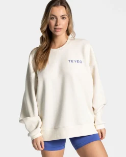 Online Sweat-shirt Signature Oversized « Off White » Femme Sweats À Capuche Et Vestes De Sport