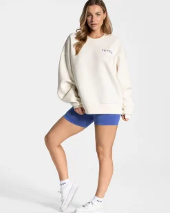 Online Sweat-shirt Signature Oversized « Off White » Femme Sweats À Capuche Et Vestes De Sport