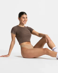Online Tanga Seamless Padded (5) « caramel » Femme Chaussettes Et Sous-vêtements