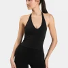 Outlet Top Neckholder Timeless Pro « noir » Femme Hauts