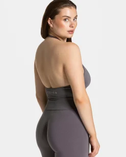 Discount Top Neckholder Timeless Pro « graphite » Femme Hauts