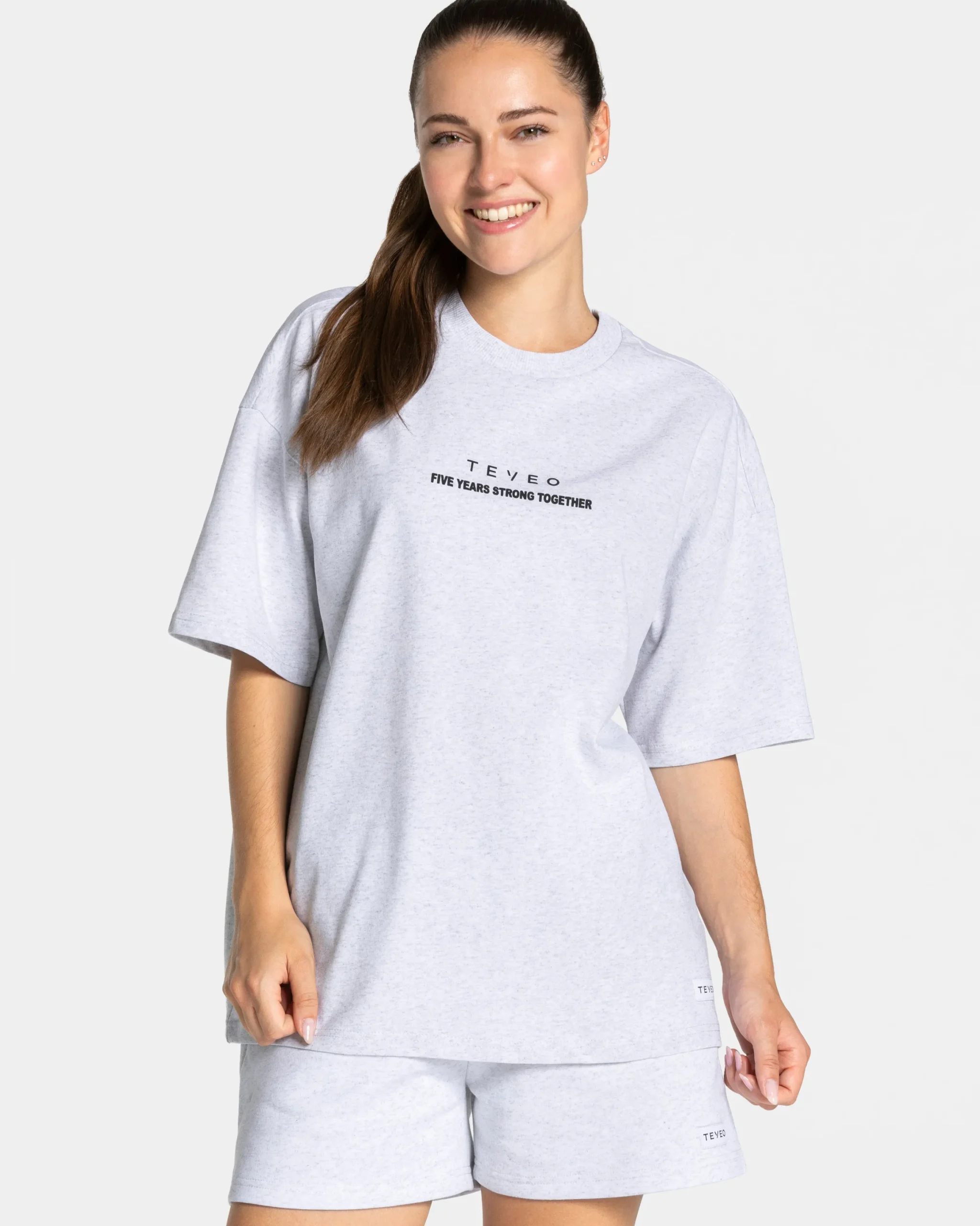 Outlet T-shirt Anniversary « gris clair » Femme T-shirts