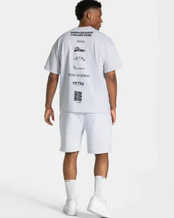 Outlet T-shirt Anniversary « gris clair » Homme T-shirts
