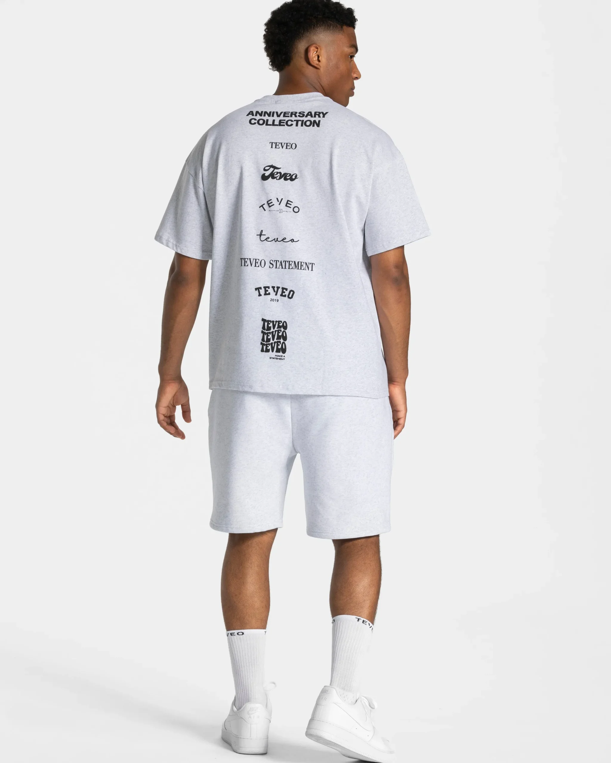Outlet T-shirt Anniversary « gris clair » Homme T-shirts