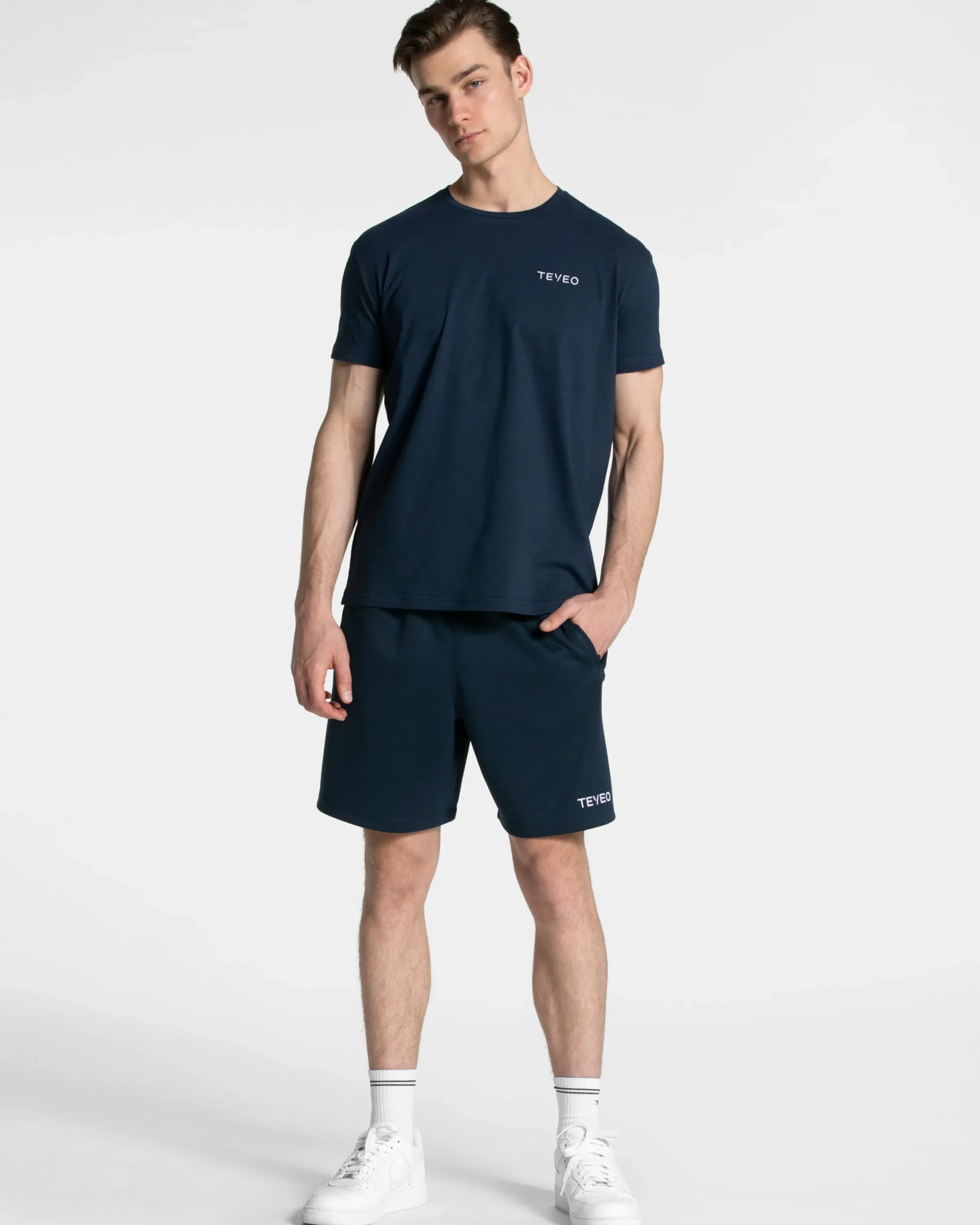 Online T-shirt Arrival Fitted « bleu foncé » Homme T-shirts
