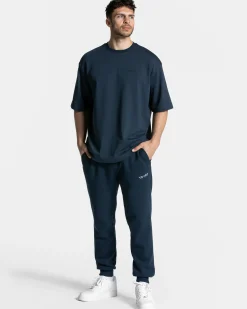 Discount T-shirt Arrival Signature « bleu foncé » Homme T-shirts