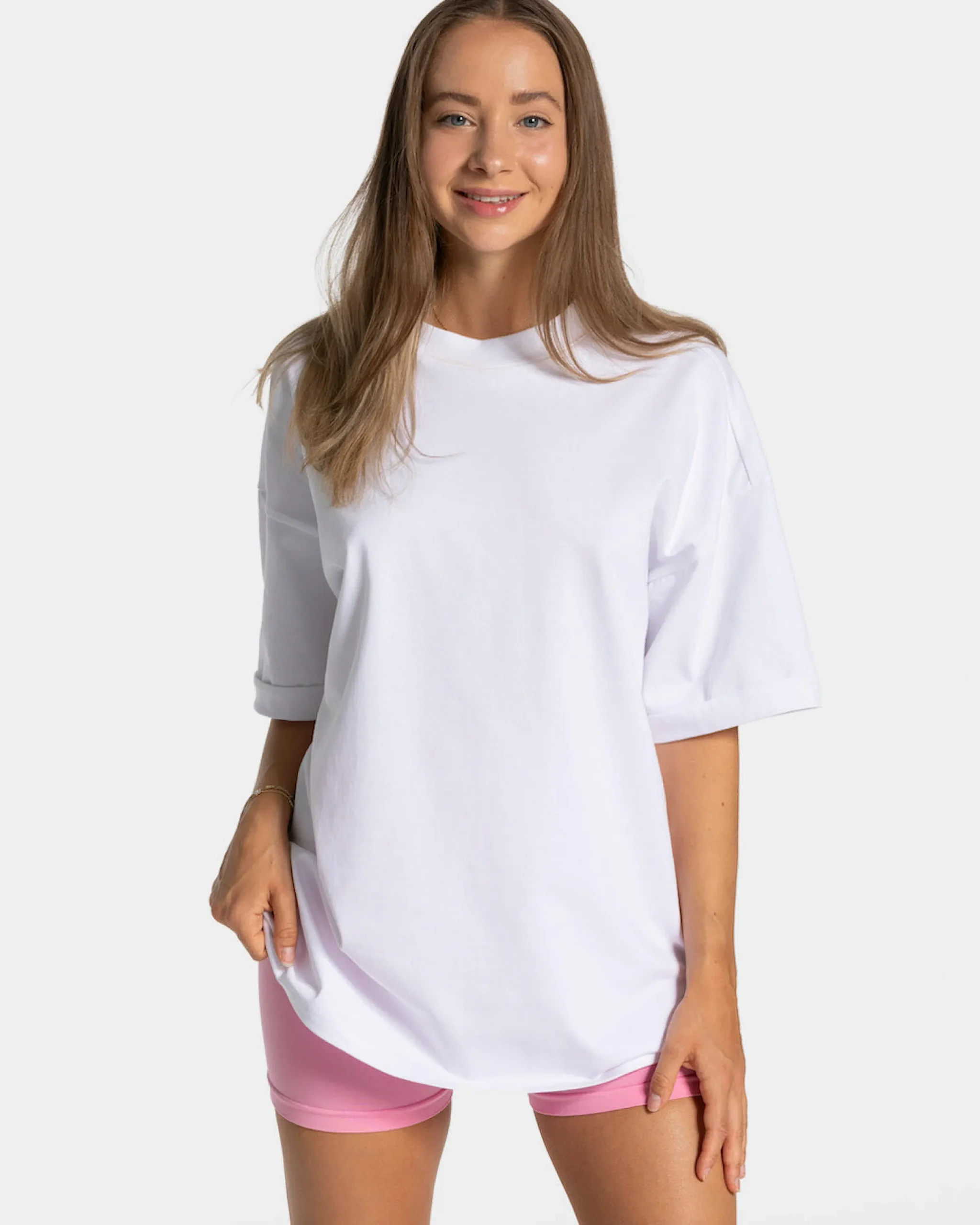 New T-shirt Candy Oversized « blanc » Femme T-shirts