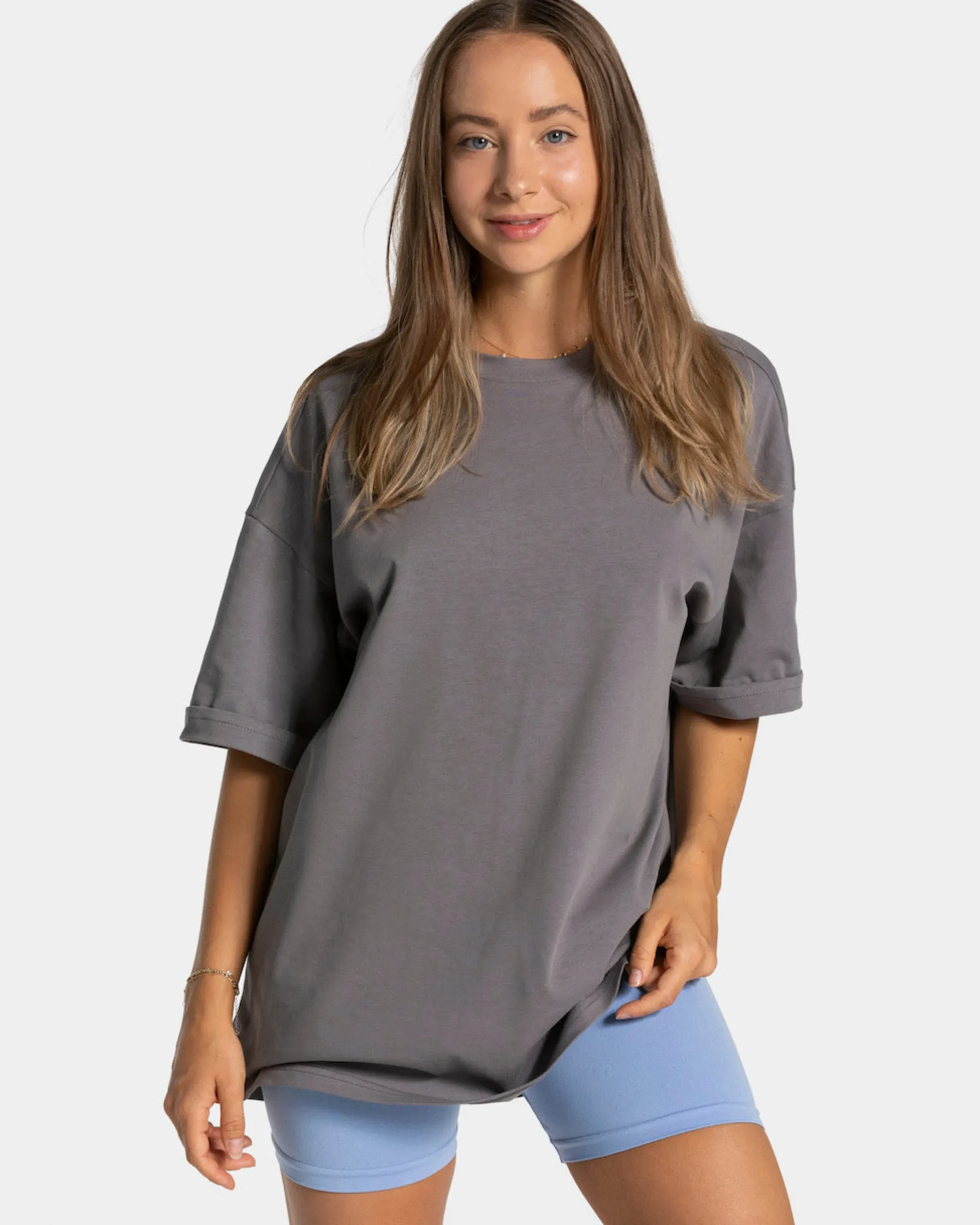 Hot T-shirt Candy Oversized « graphite » Femme T-shirts