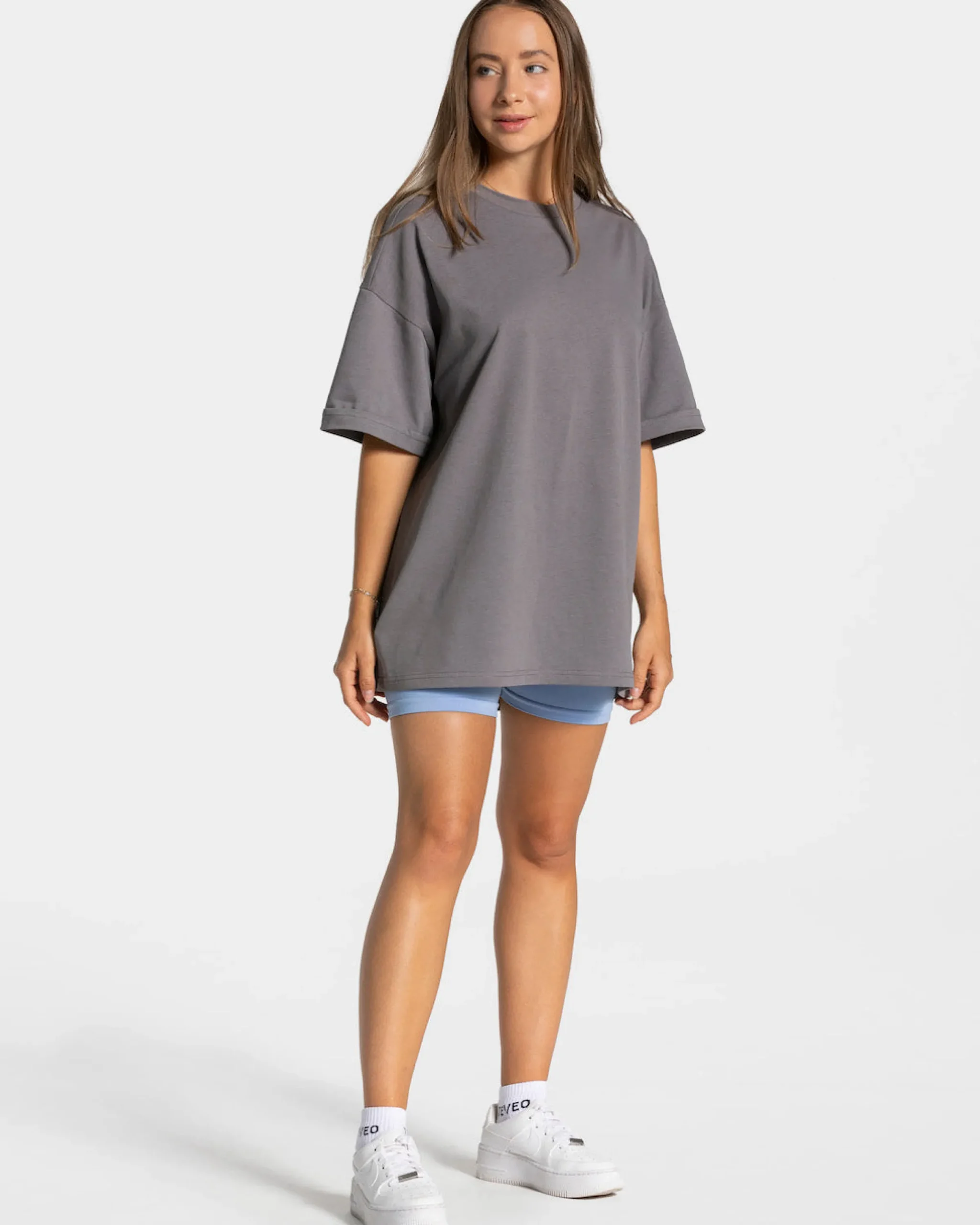 Hot T-shirt Candy Oversized « graphite » Femme T-shirts