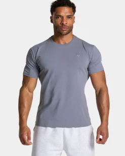 New T-shirt Fitted Timeless Pro « argenté » Homme T-shirts