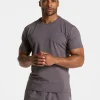 New T-shirt Fitted Timeless Pro « graphite » Homme T-shirts