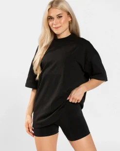 Online T-shirt oversize Candy « noir » Femme T-shirts