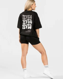 Online T-shirt oversize Candy « noir » Femme T-shirts