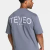 Sale T-shirt oversize Journey « argenté » Homme T-shirts