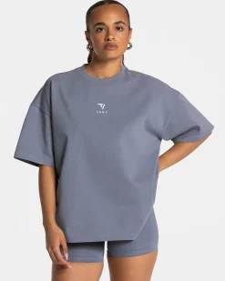 Fashion T-shirt oversize Journey « argenté » Femme T-shirts
