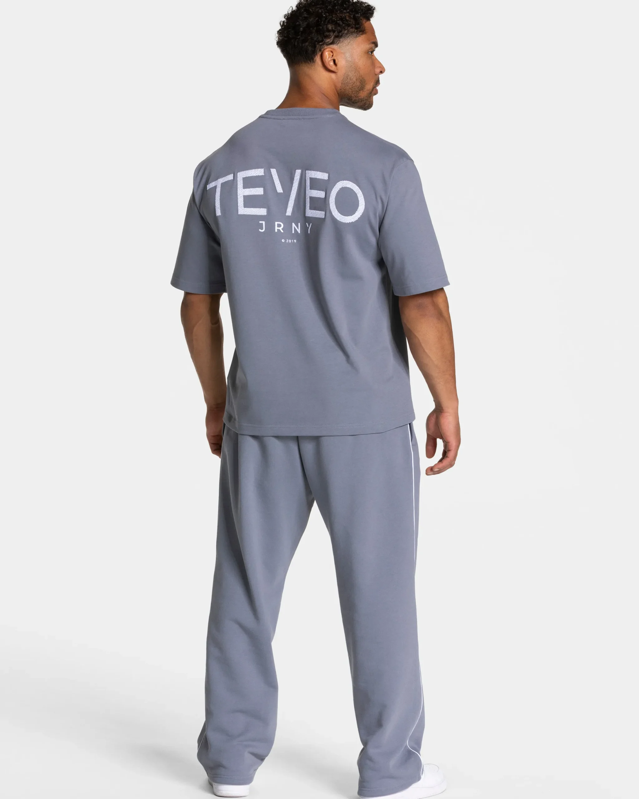 Sale T-shirt oversize Journey « argenté » Homme T-shirts