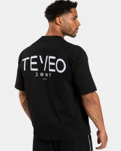 Clearance T-shirt oversize Journey « noir » Homme T-shirts